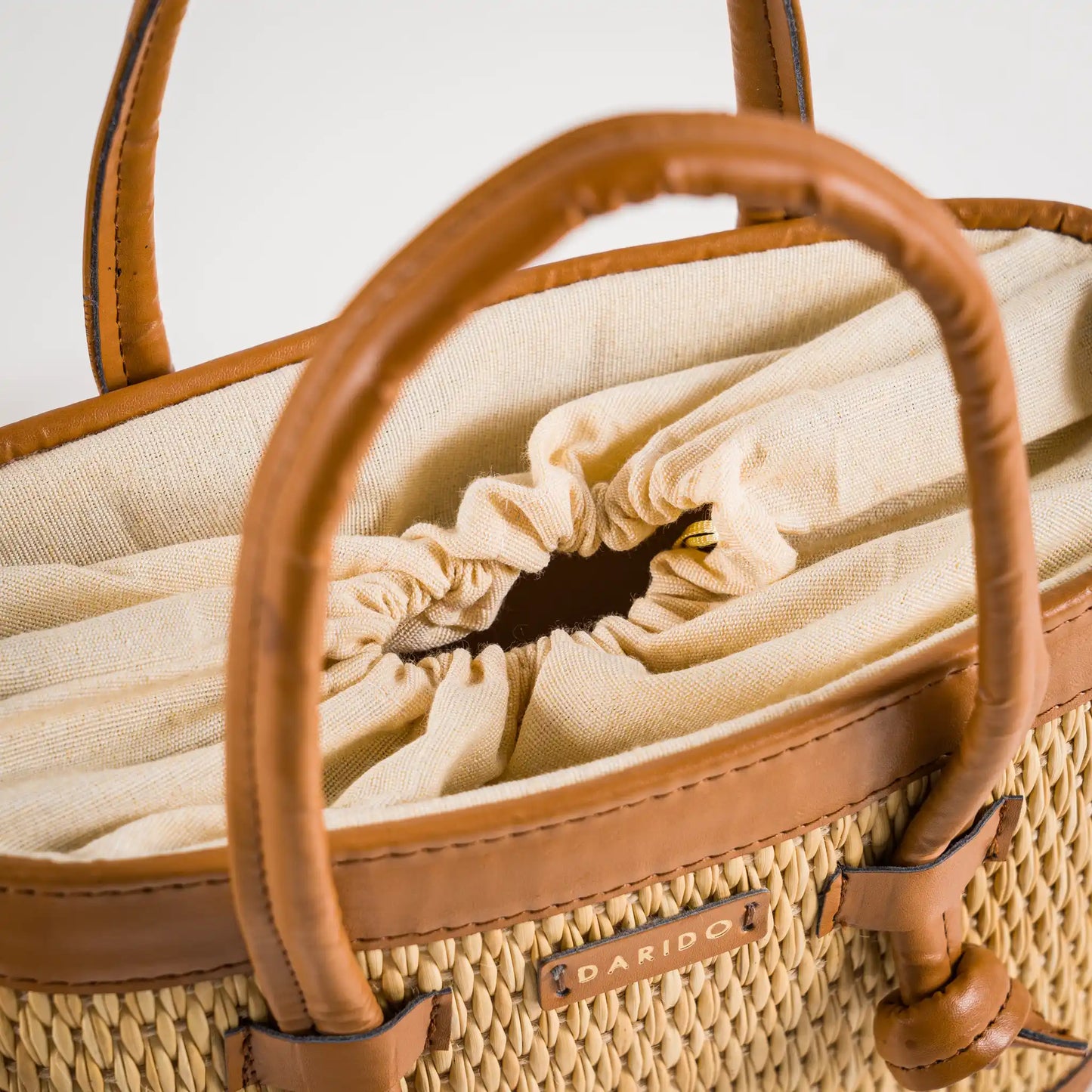 Mirella – Handmade Natural Fiber & Vegan Leather Bag