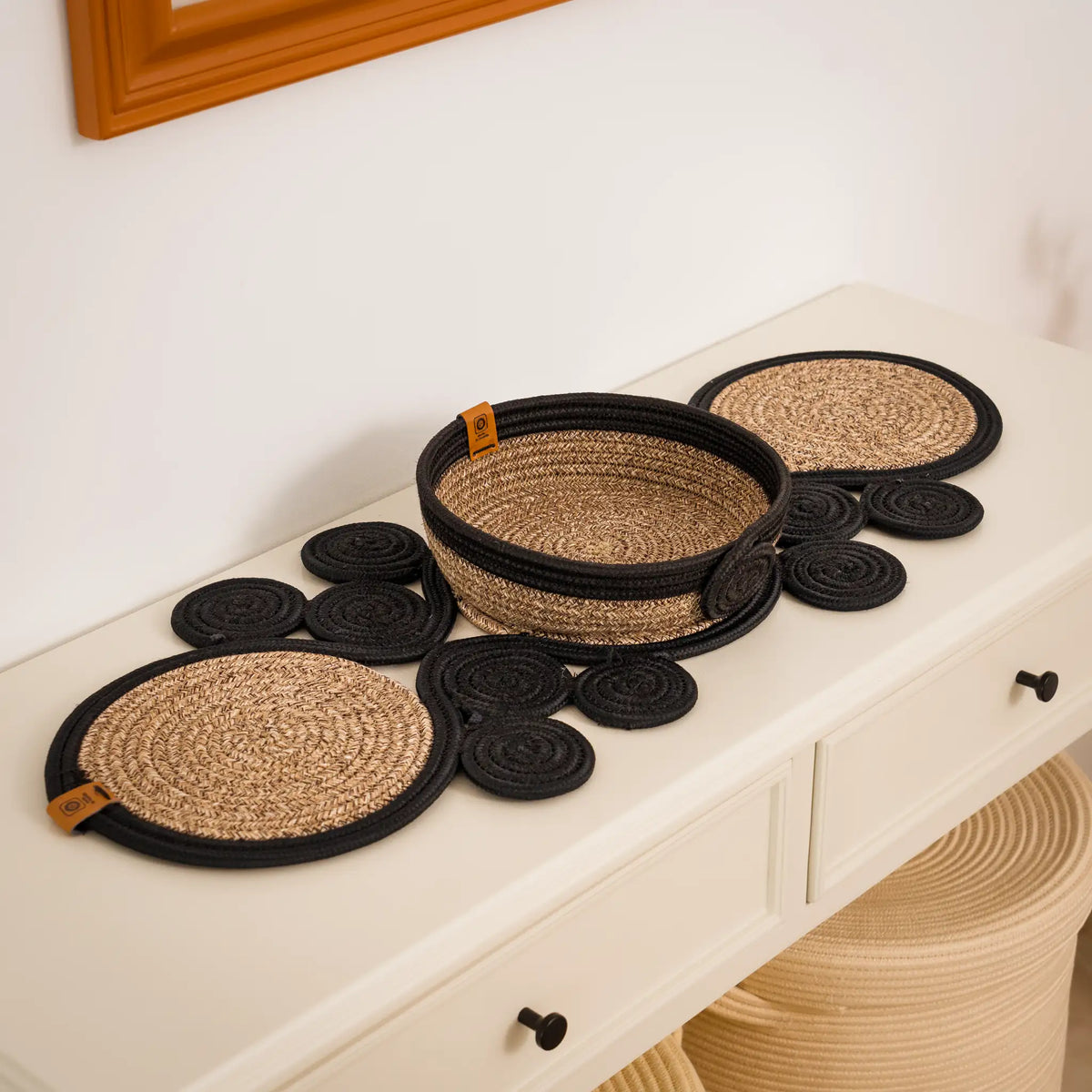 Alias Handcrafted Braided Decorative Set – detail view 6