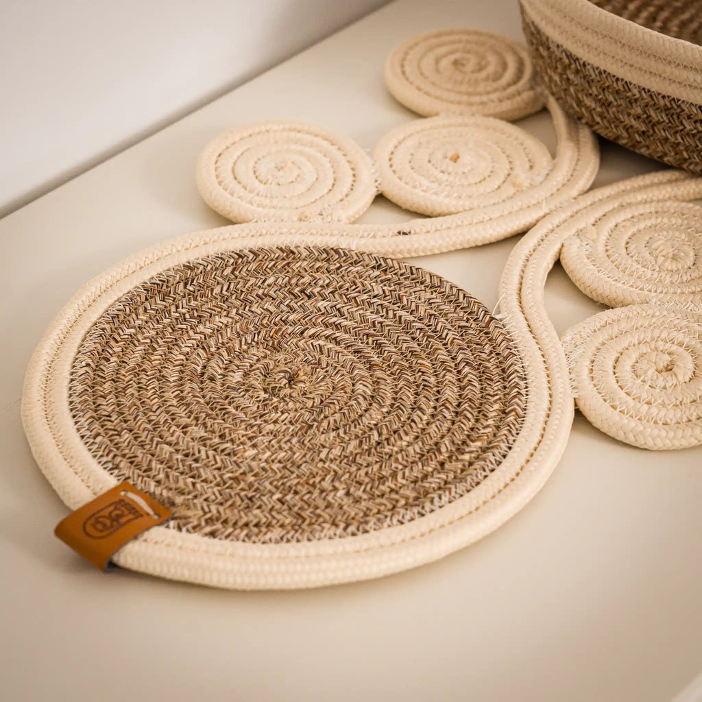 Alias Handcrafted Braided Decorative Set – detail view 11