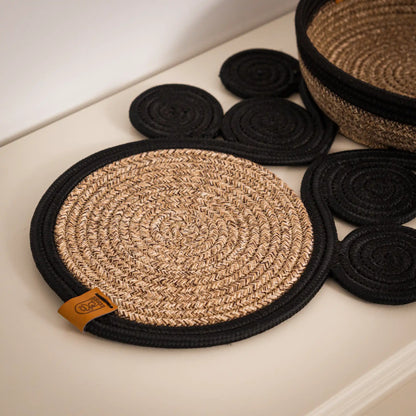 Alias Handcrafted Braided Decorative Set