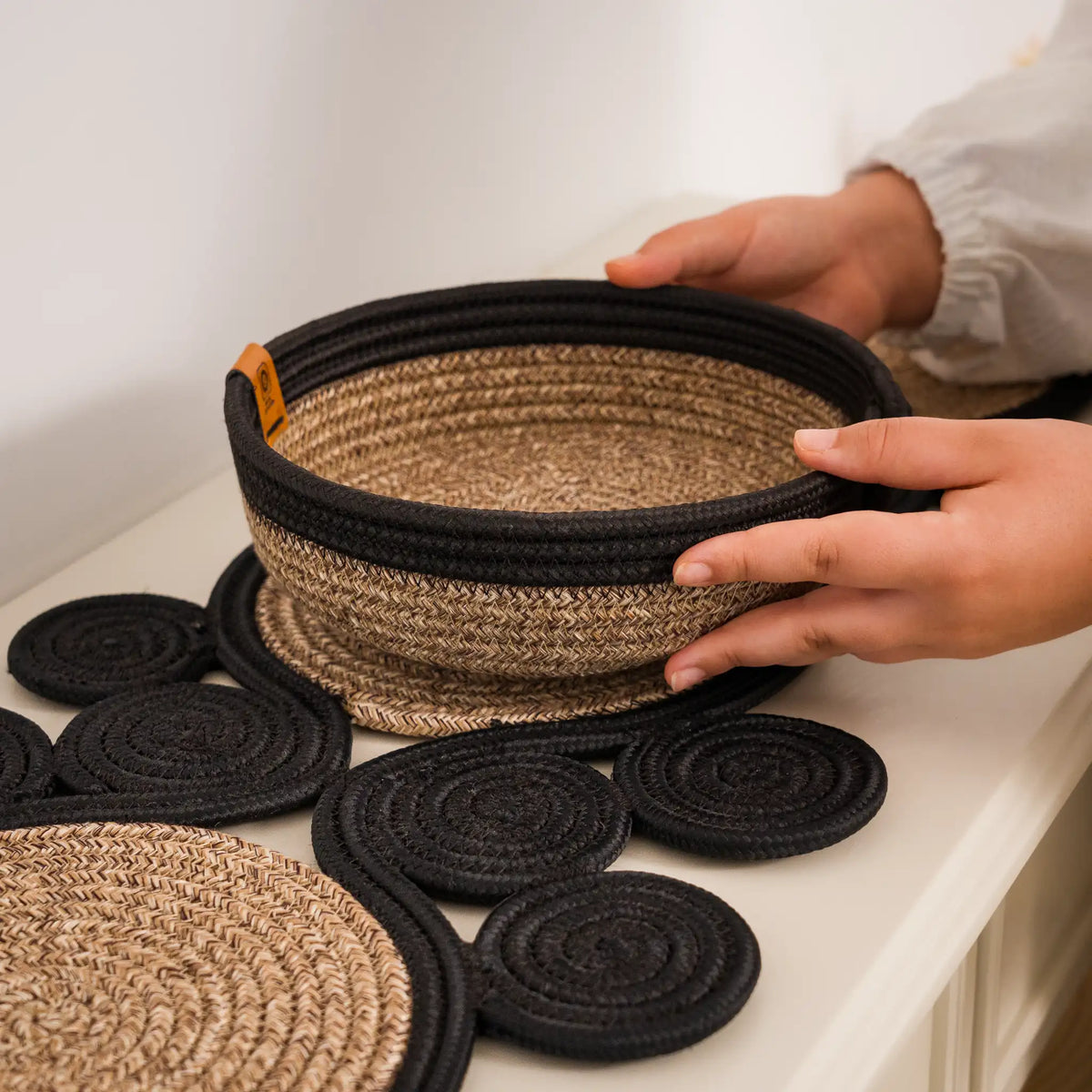 Alias Handcrafted Braided Decorative Set – detail view 10