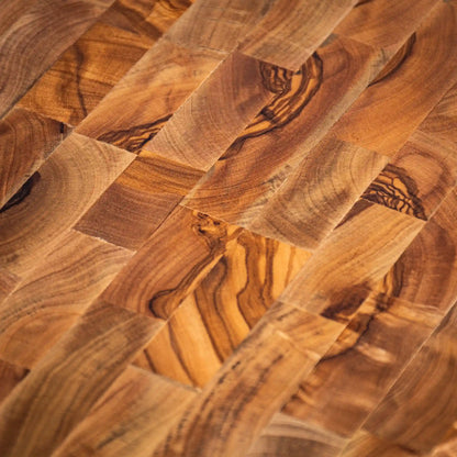 Mosaic Olive Wood Board – Handcrafted Serving & Cutting Board