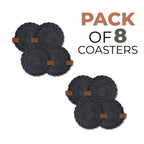 Braided Cotton Table Set – Handmade Placemats, Coasters & Oval Mats for Elegant Dining