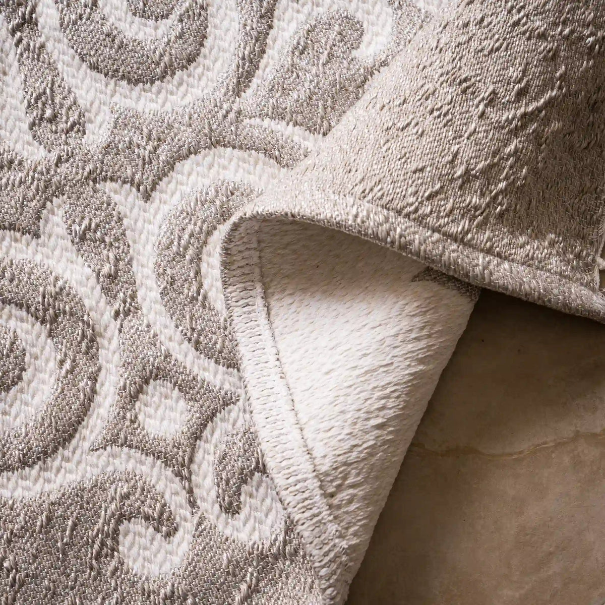 Reversible Cotton Bedside Rugs — Baroque, Cazen and Ornella