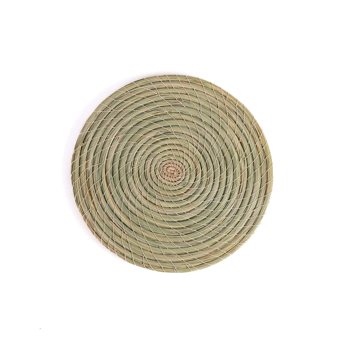 DARIDO Halfa Round Placemat, 30 cm | Eco-Friendly, Handmade and Elegant