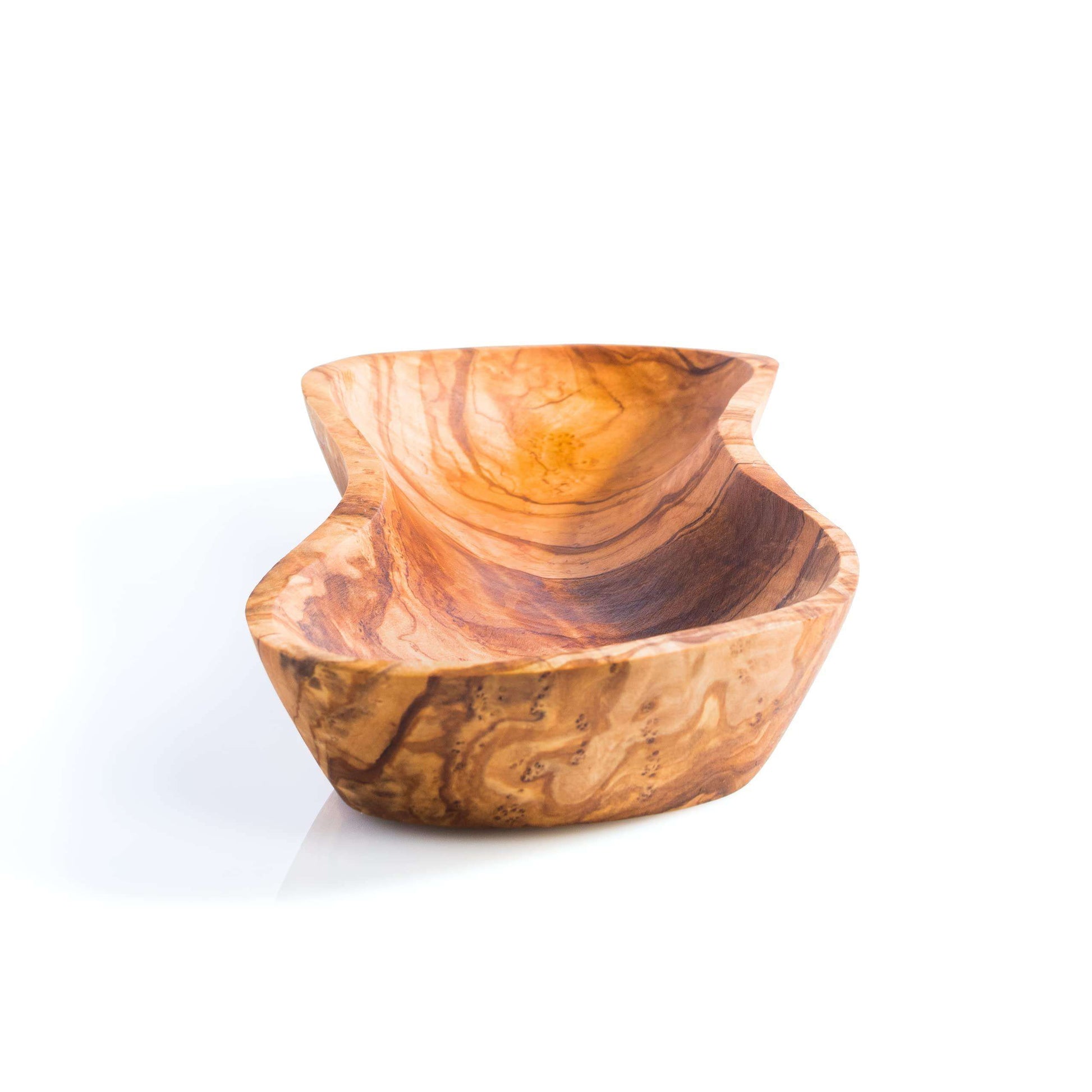 Darido Olive Wood Appetizer Tray, Z Form | 25*10cm  | Multi-use, Eco-Friendly, and Handcrafted 