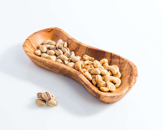 Darido Olive Wood Appetizer Tray, Z Form | 25*10cm  | Multi-use, Eco-Friendly, and Handcrafted 