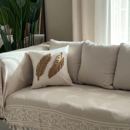 Pluma cotton throw product demonstration