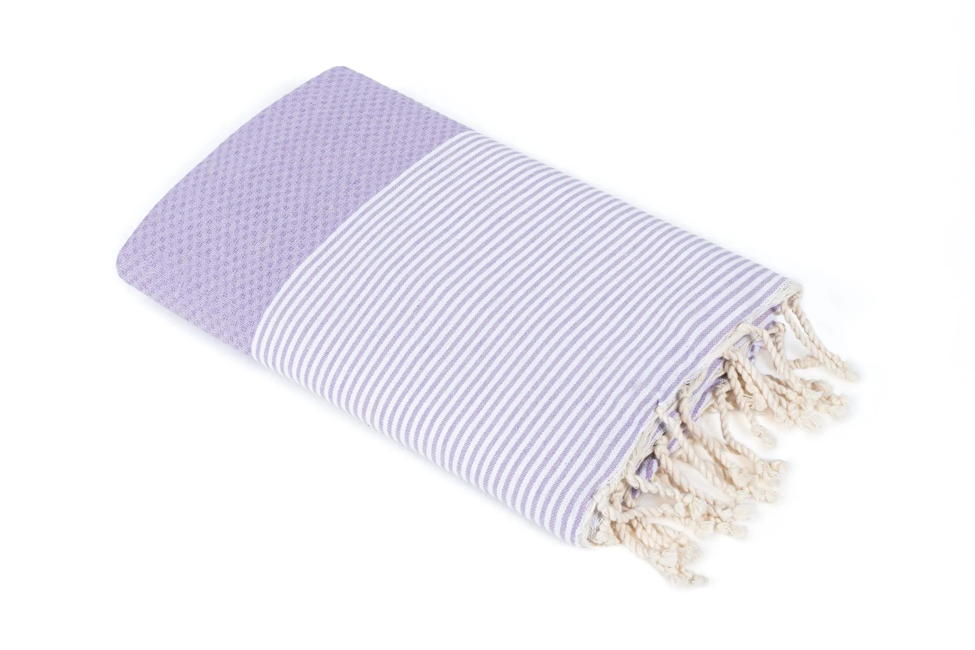 Oversized Honeycomb Hammam Towel – 100% Cotton, product view 4 of 34